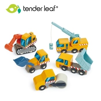 tender leaf 建築工地車隊