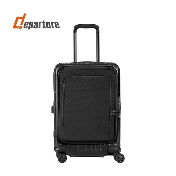 DEPARTURE 布面前開式硬殼煞車箱-22吋