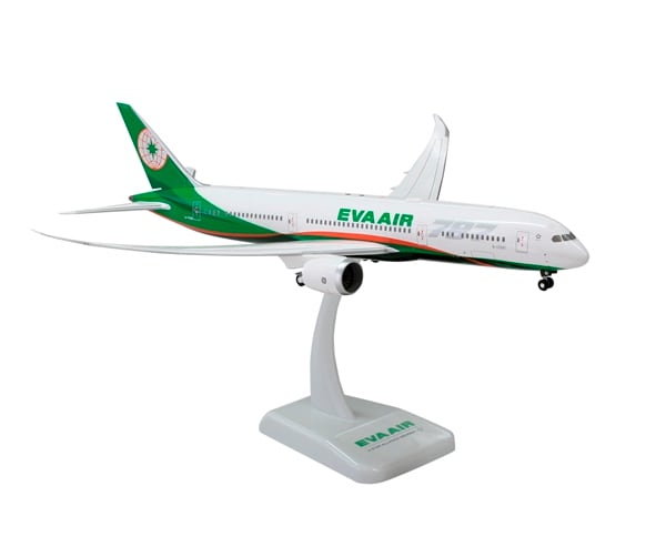 売れ筋ランキングも EVA AIR エバー航空 飛行機模型 B787-9 1/200 